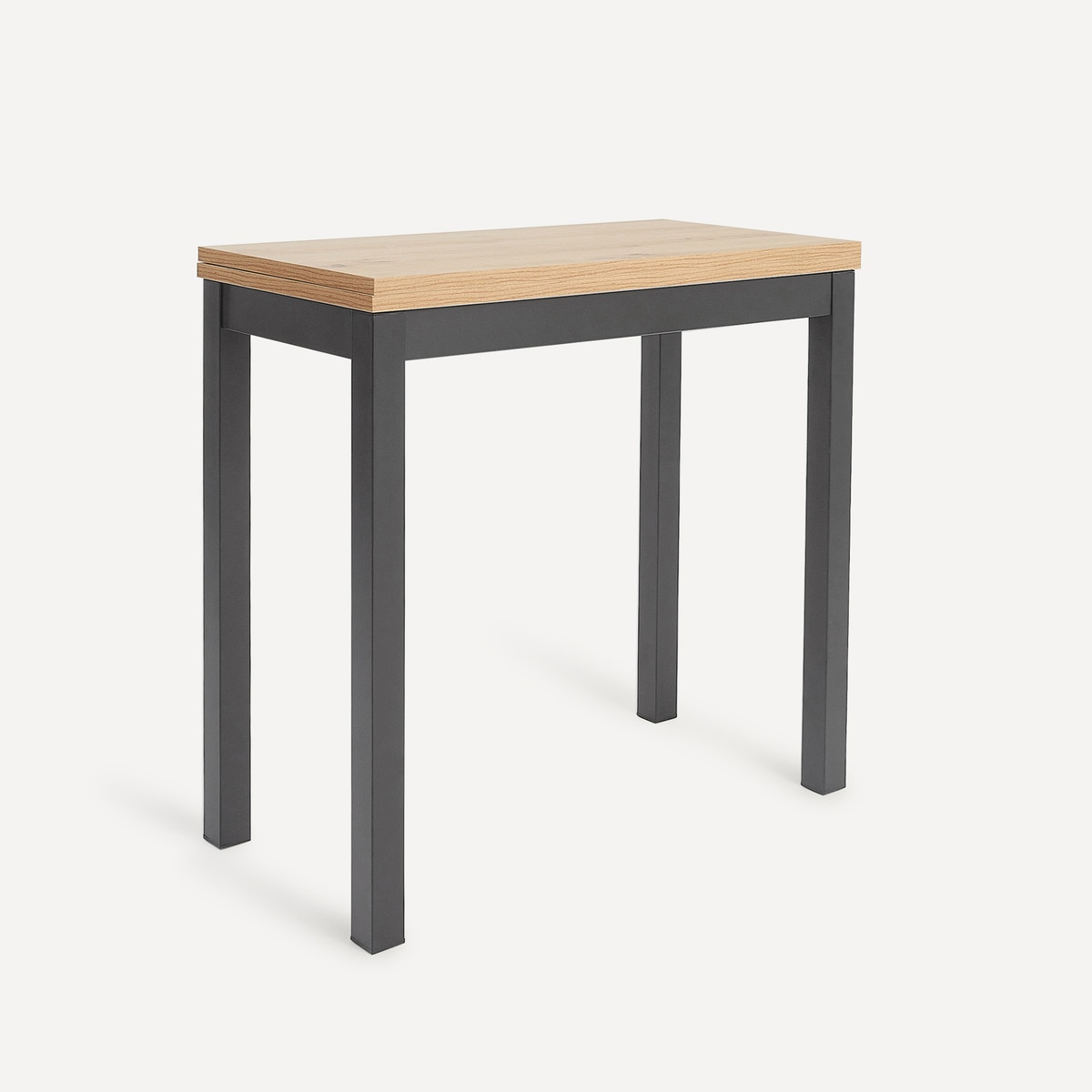 Mesa extensible Bob - Antracita / Roble artesano Antracita / Roble artesano-1