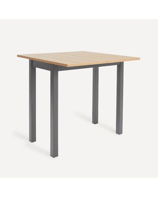 Mesa extensible Bob - Antracita / Roble artesano Antracita / Roble artesano-2