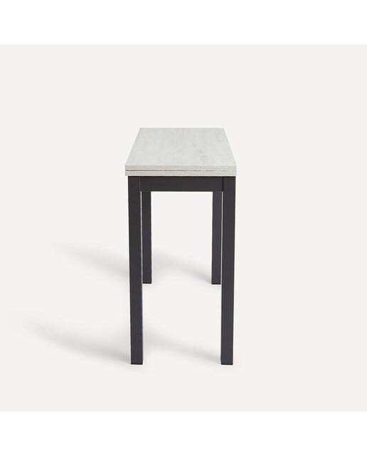 Mesa extensible Bob - Antractita / Roble blanqueado Antractita / Roble blanqueado-4