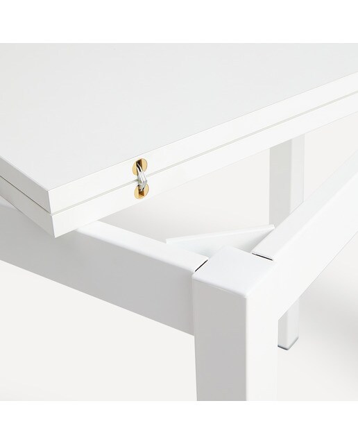 Mesa extensible Bob - Blanco/Blanco Blanco/Blanco-6
