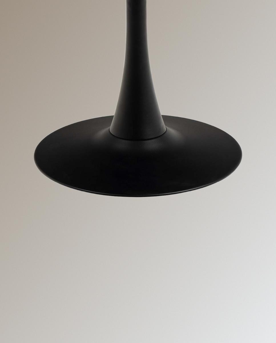 Mesa con tapa ceramica Alex - Negro Negro-2