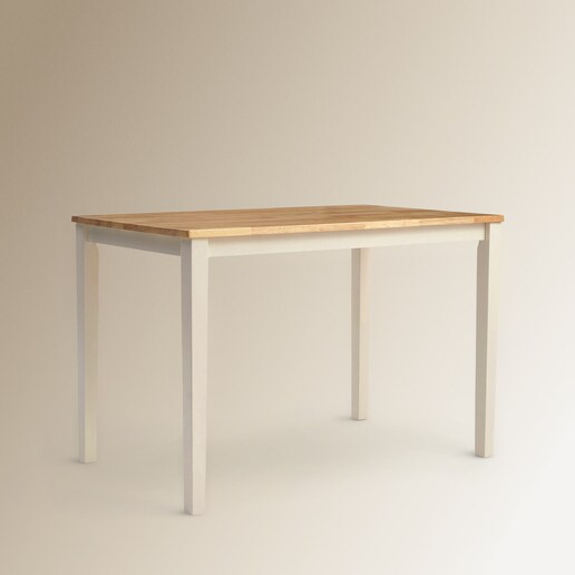 Mesa de madera de hevea Dover