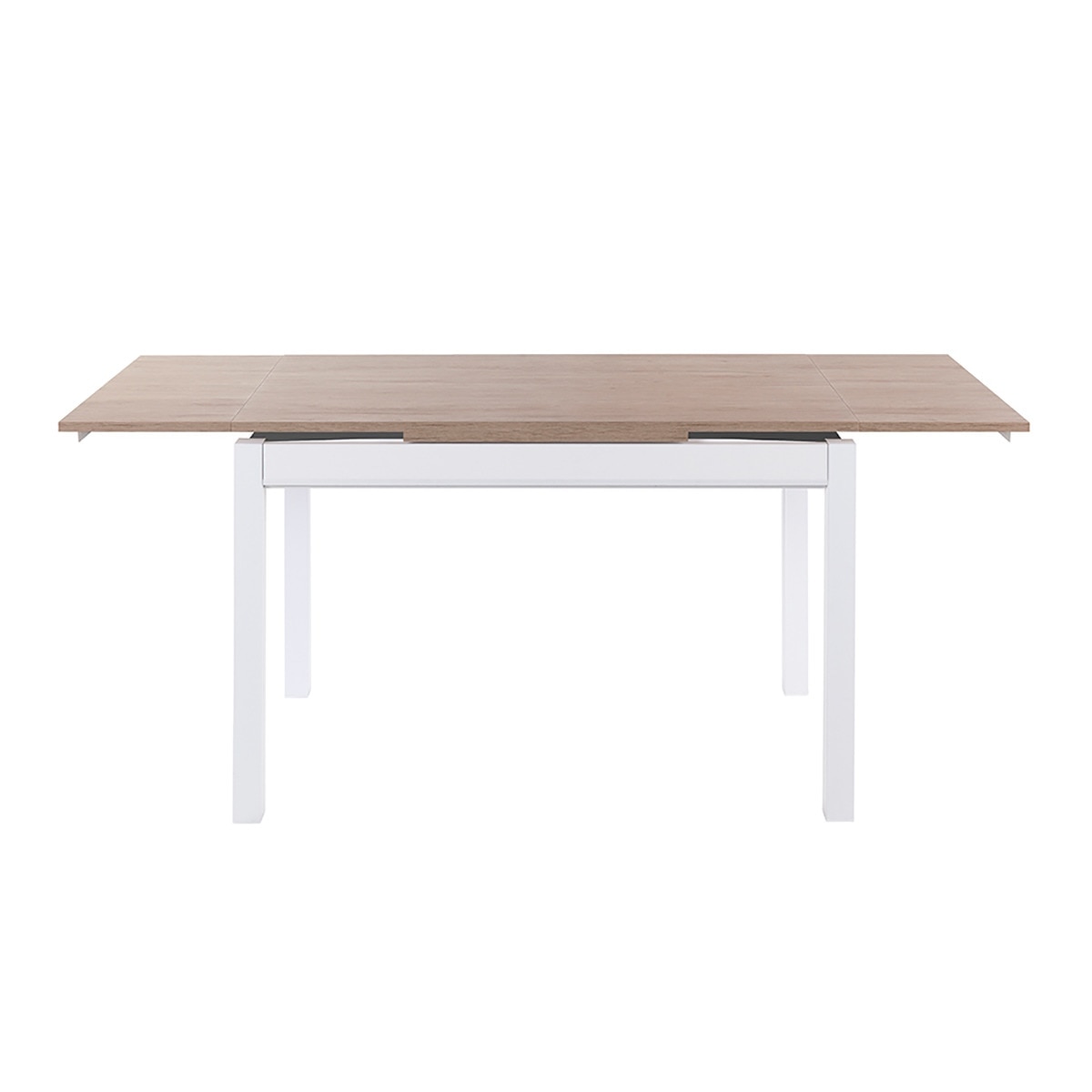 Mesa Extensível com Superfície Laminada Menta Branco / Natural-2