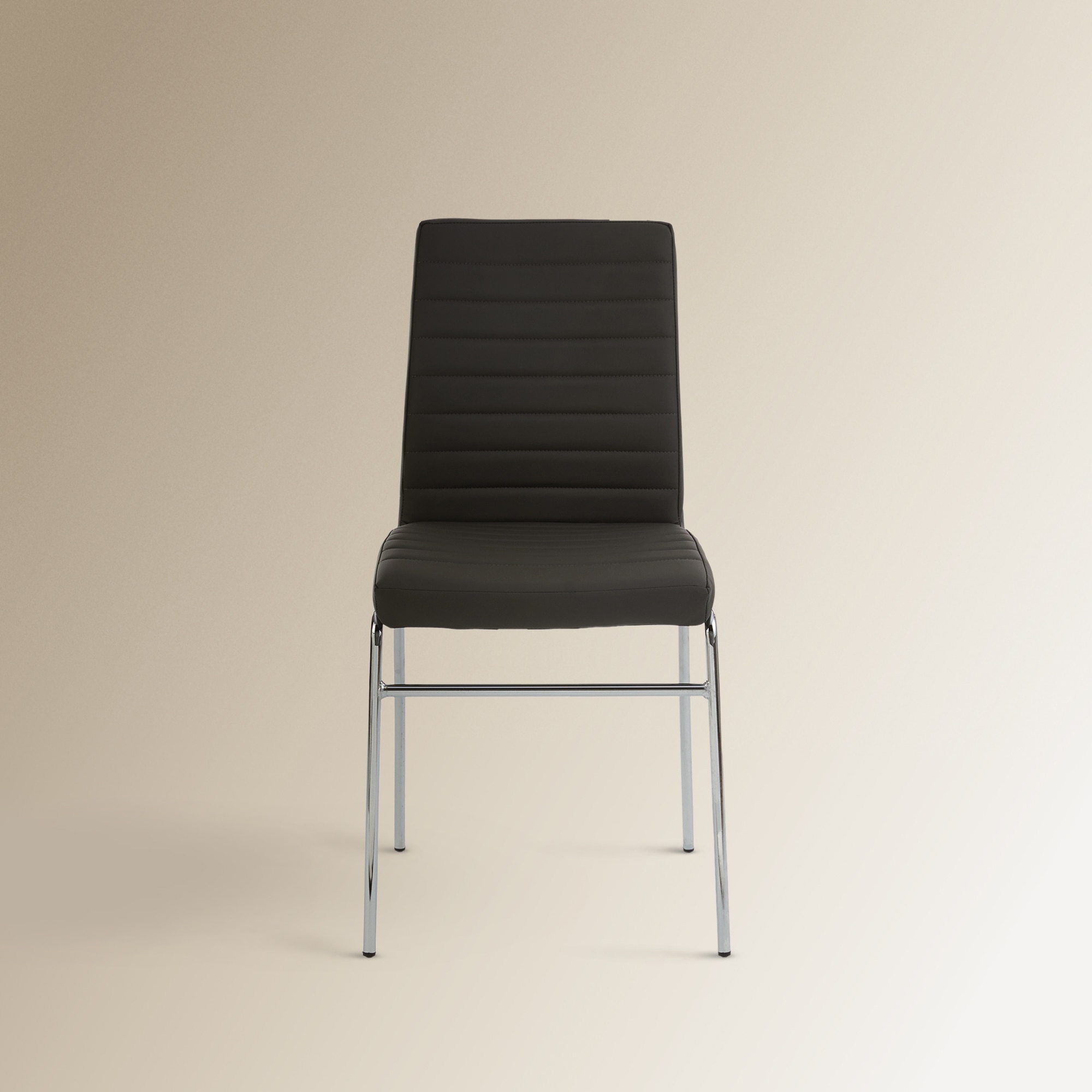 Cadeira de cozinha em pele sintética Lago El Corte Inglés Cinzento-3