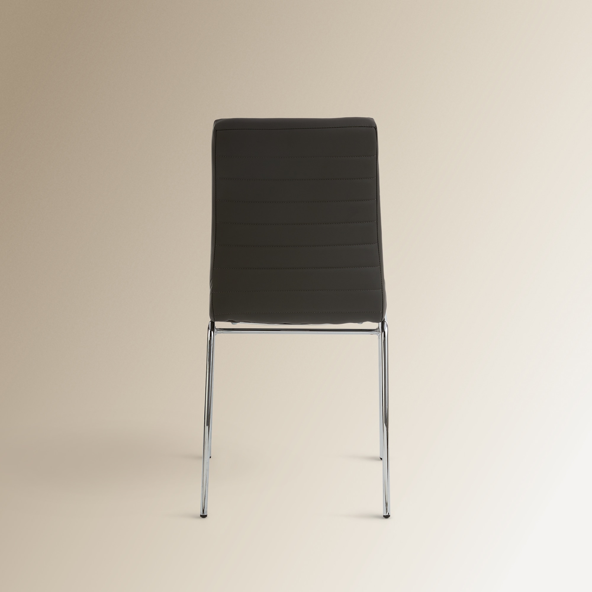 Cadeira de cozinha em pele sintética Lago El Corte Inglés Cinzento-5