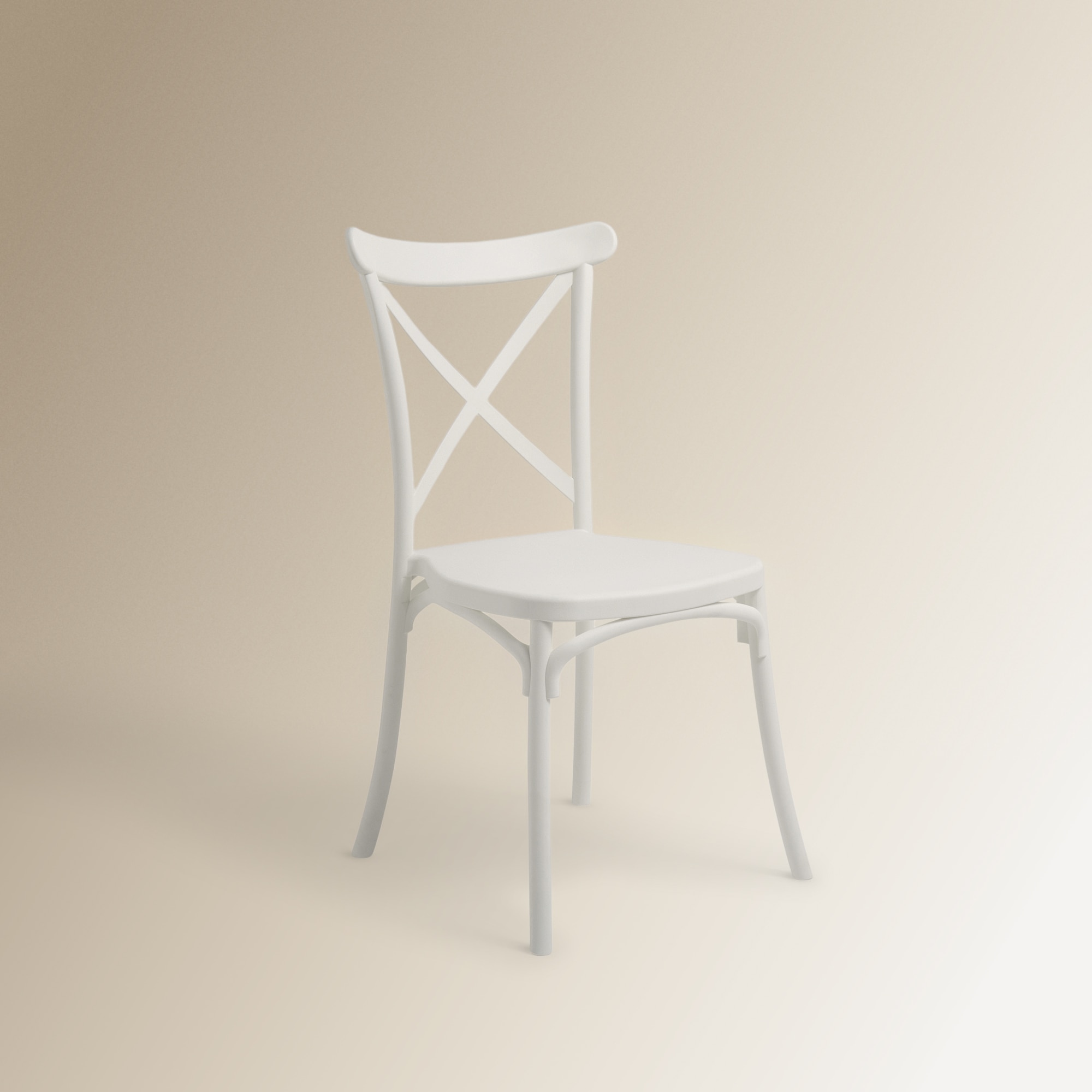 El Corte Inglés - Silla apilable Aspa.