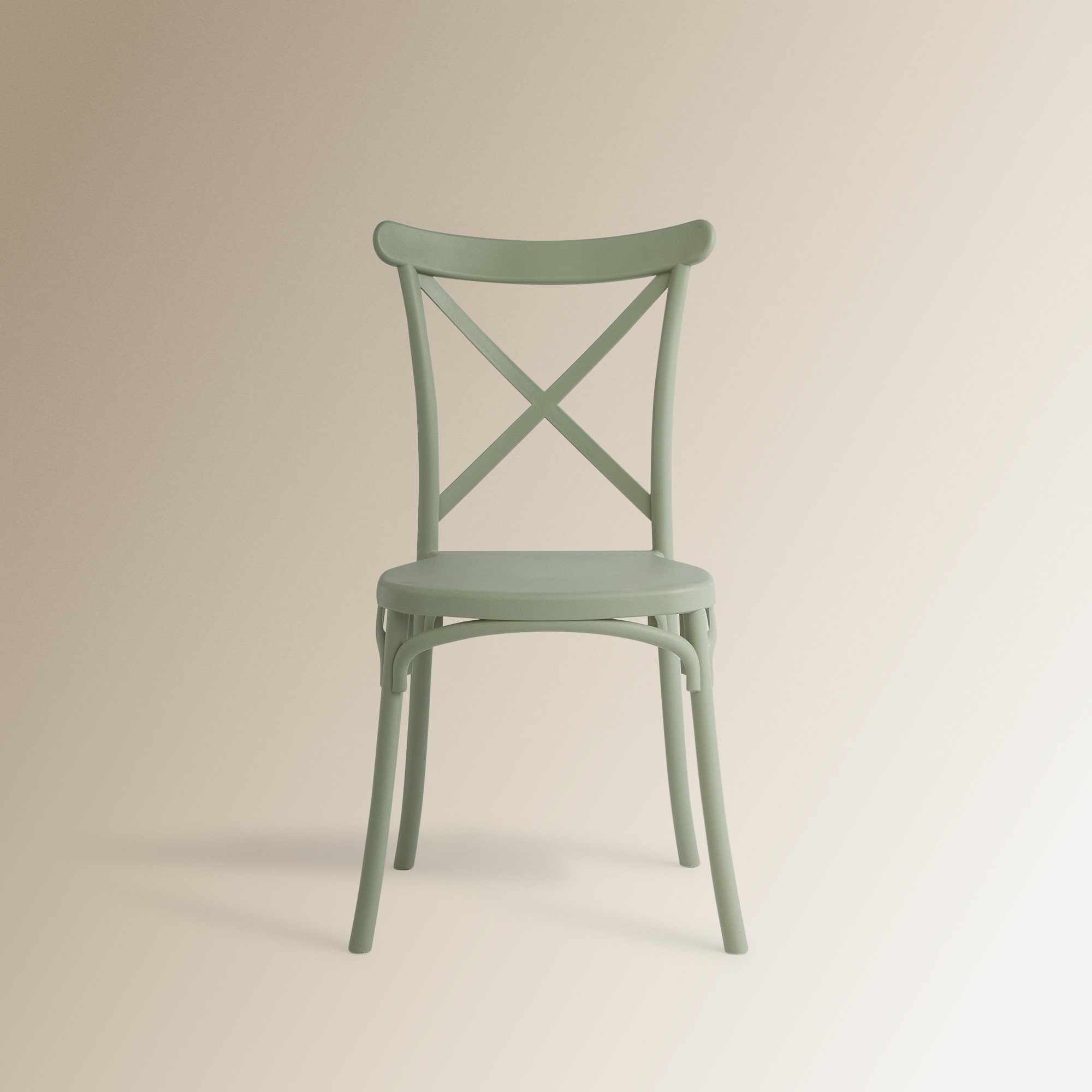 Cadeira de Cozinha Empilhável Aspa Verde-3