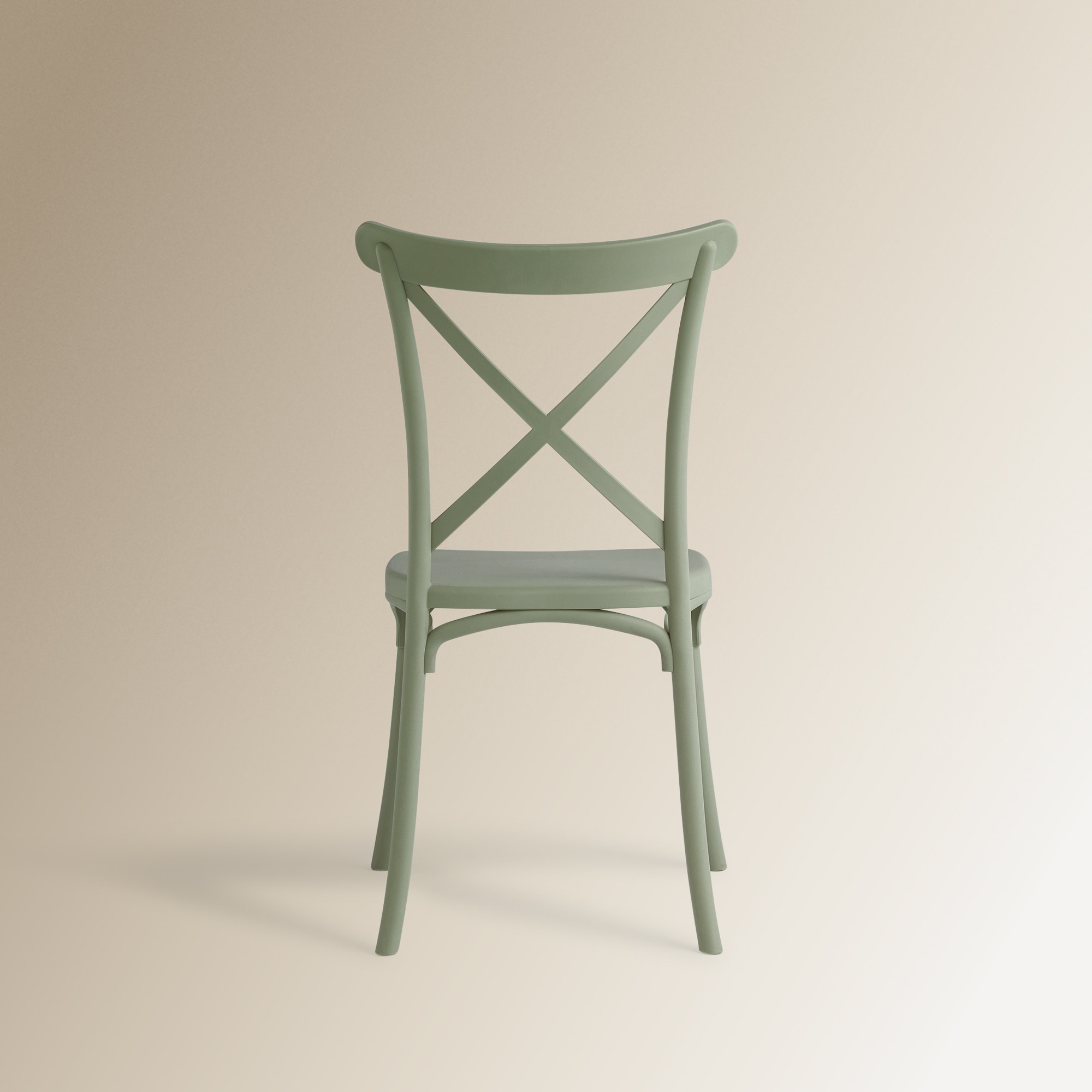 Cadeira de Cozinha Empilhável Aspa Verde-5