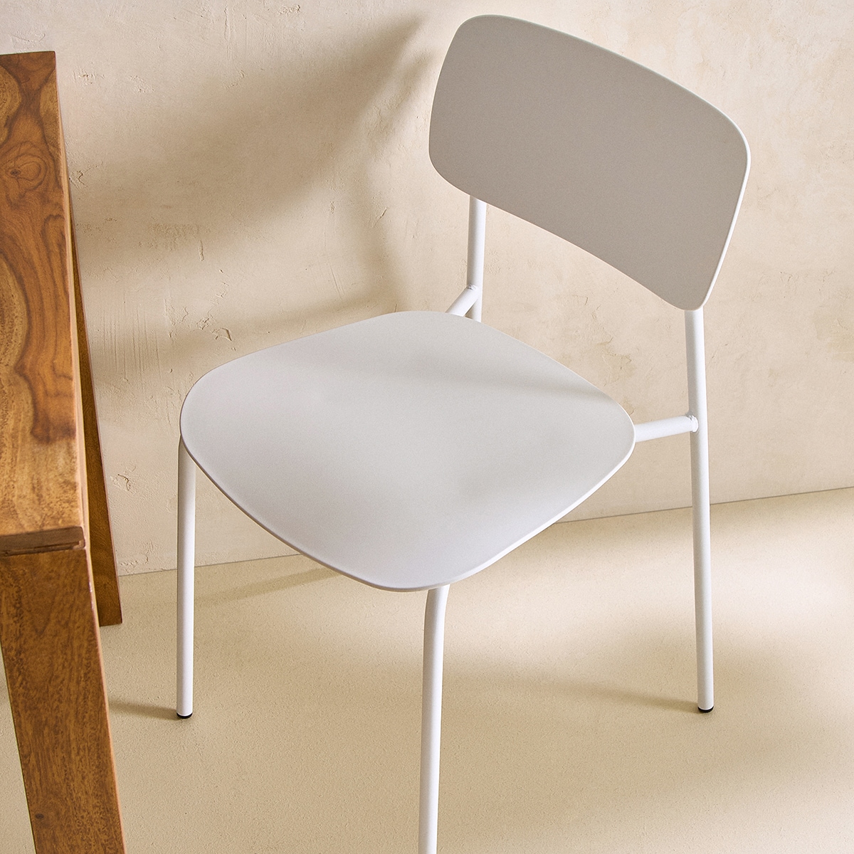 Imagen 1 de Silla apilable Kasper Terracota