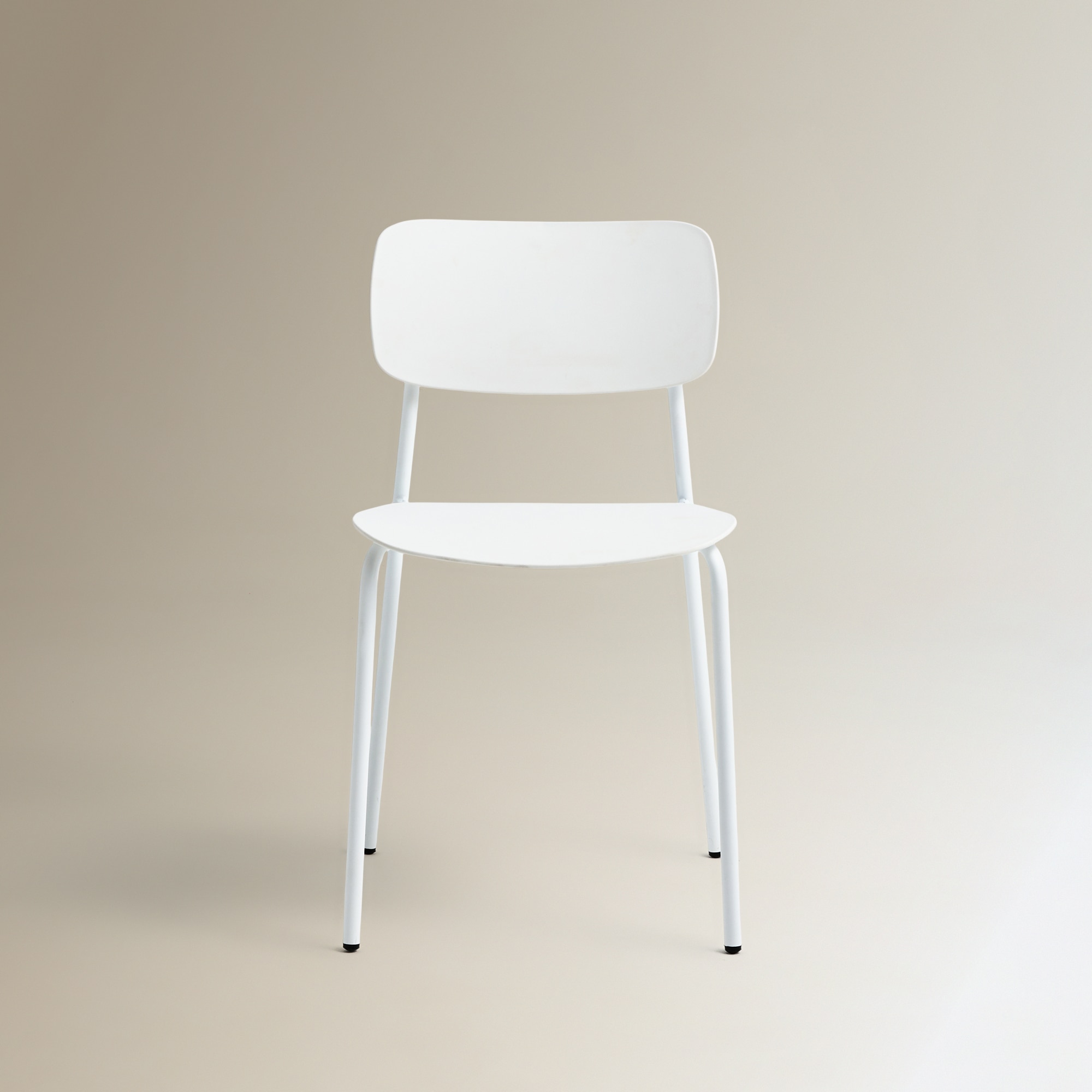 Silla apilable Kasper - Blanco Blanco-3