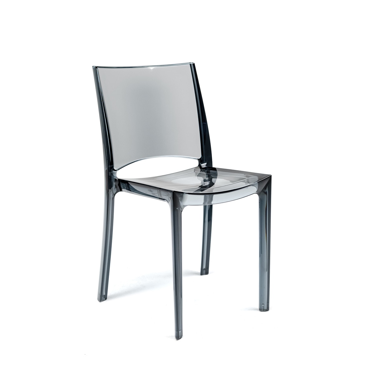 Cadeira Empilhável Venus Grandsoleil Fumado-1