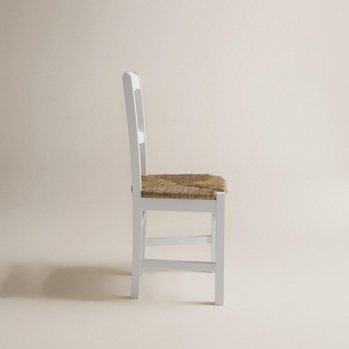 Cadeira de Cozinha de Madeira Ronda Branco-4