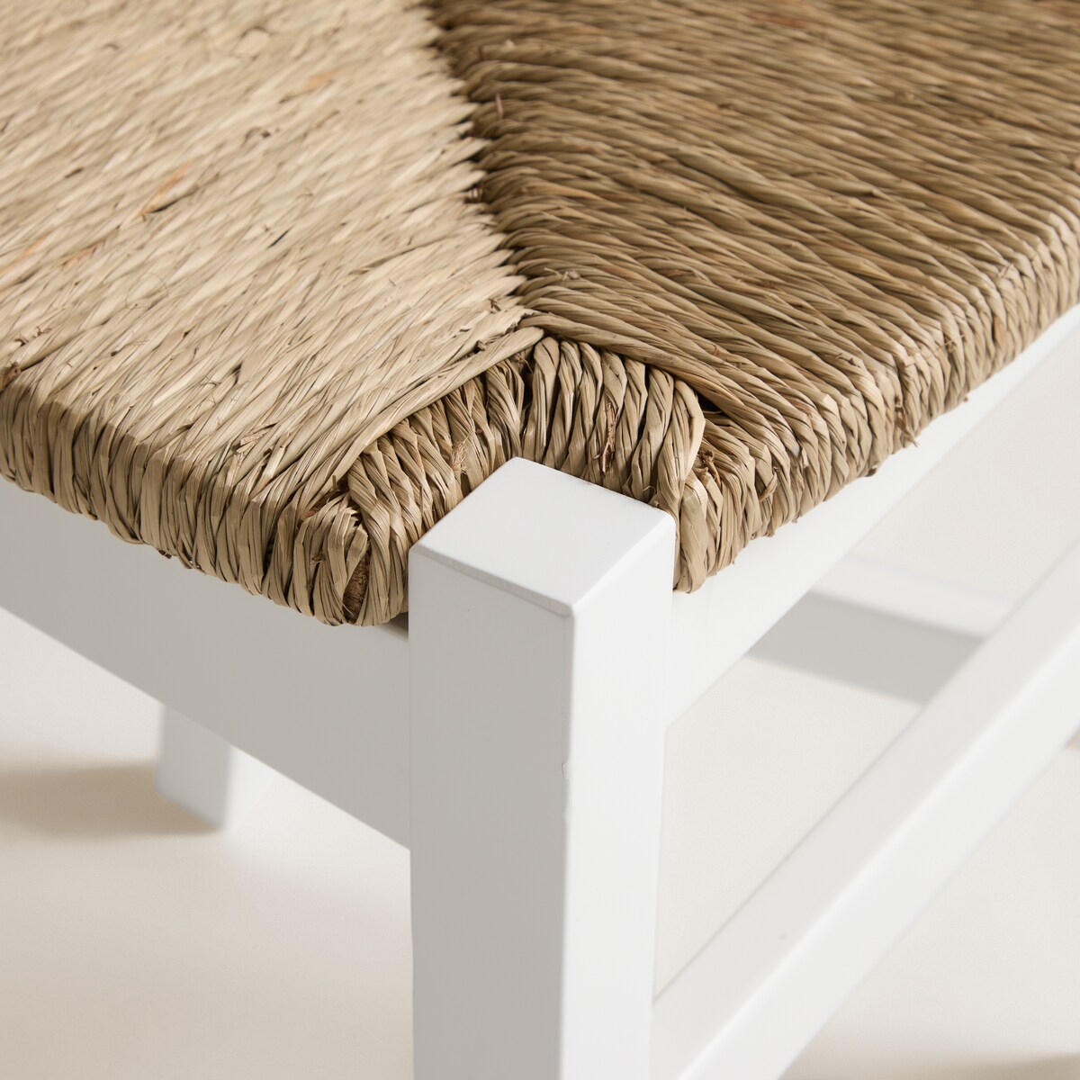 Cadeira de Cozinha de Madeira Ronda Branco-6