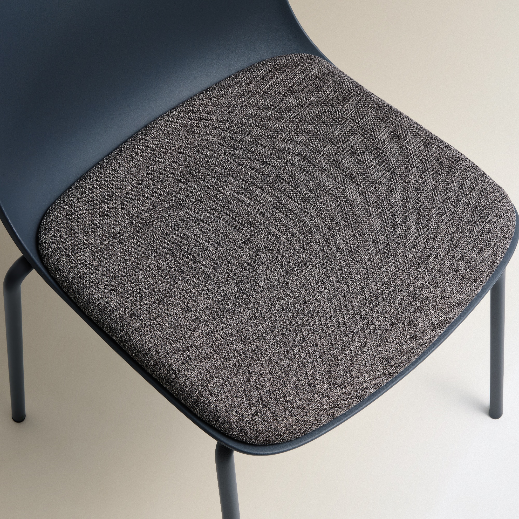 Silla apilable Alex - Gris Gris-5