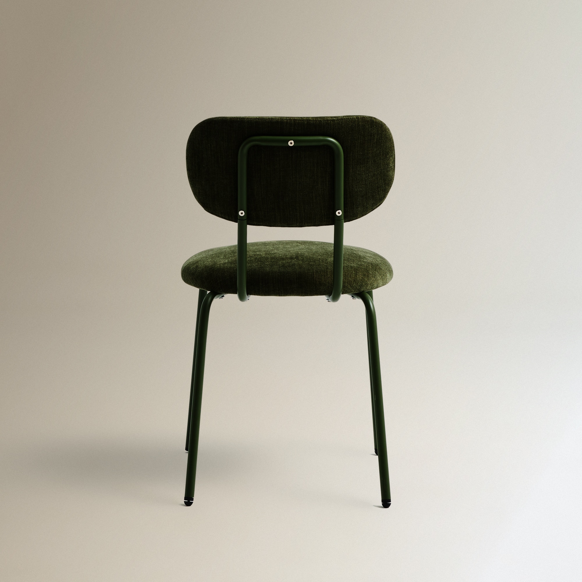 Set de 2 sillas apilables Isaac - Verde Verde-5