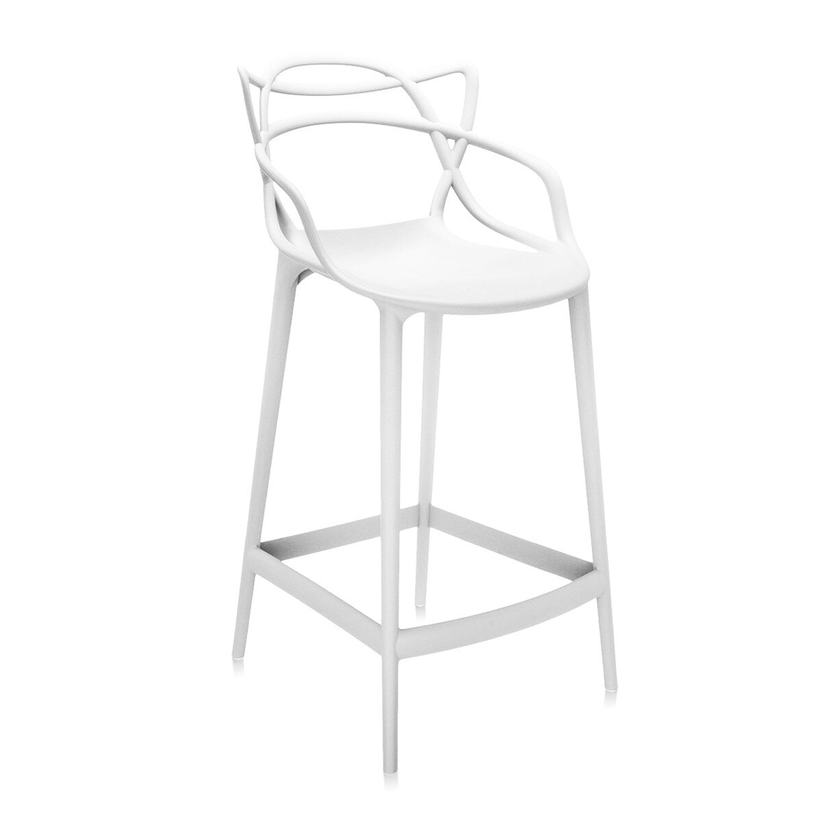 Imagen 0 de Taburete Masters Kartell Blanco