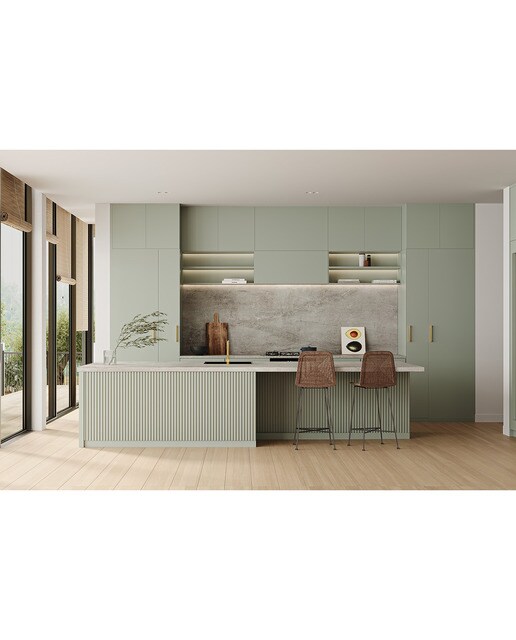 Banco Alto de Fibra Natural Leo Natural / Preto-9