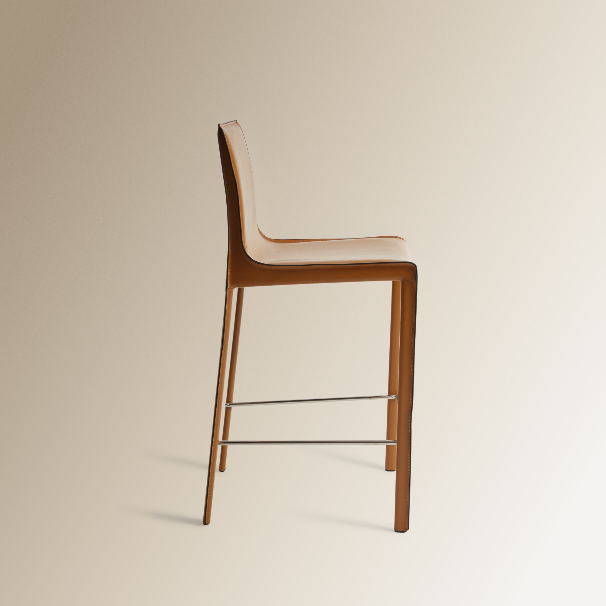 Tamborete de cozinha Módena El Corte Inglés Camel-4