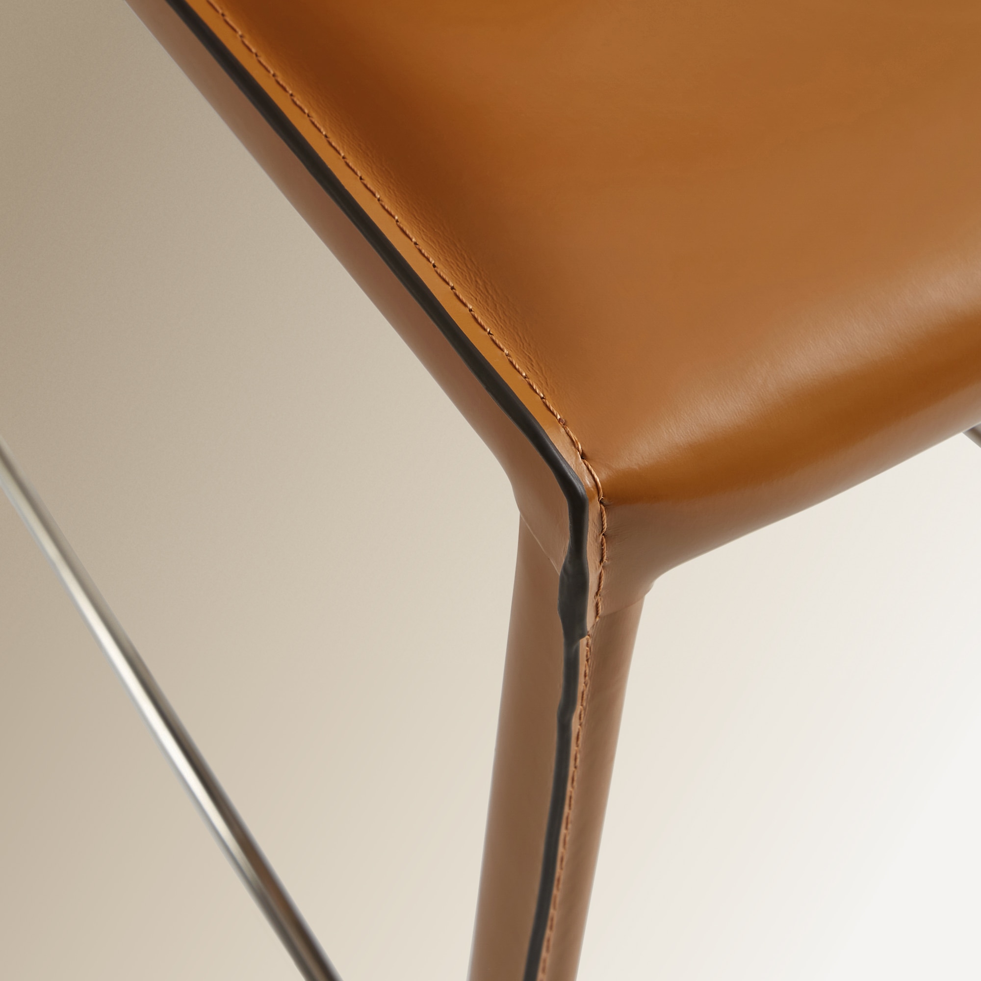 Tamborete de cozinha Módena El Corte Inglés Camel-7