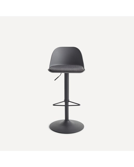Taburete regulable Whistler - Blanco Gris-2