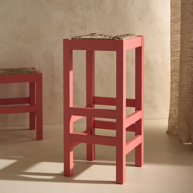 Imagem 0 de Banco Alto de Cozinha de Madeira Ronda