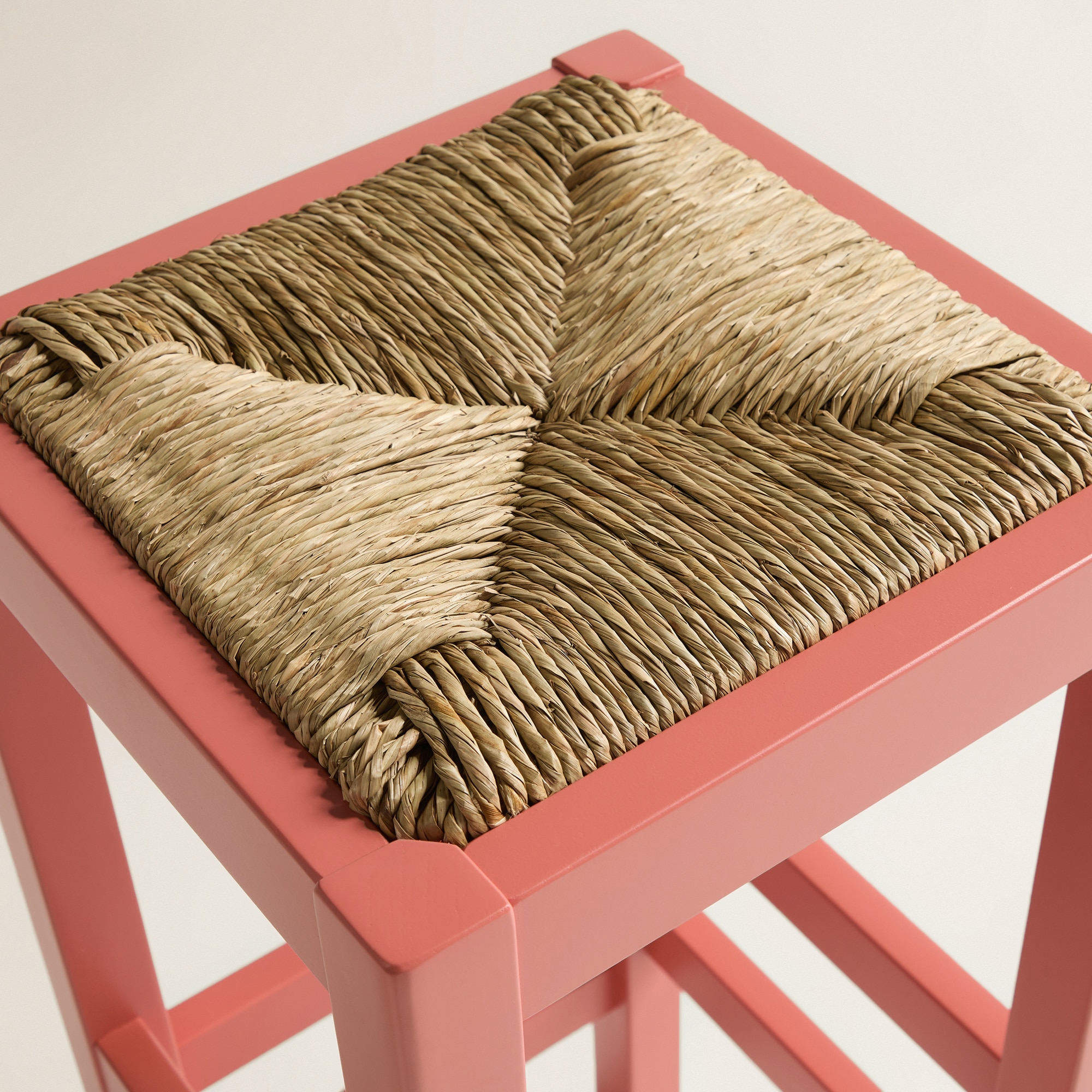 Taburete alto de madera Ronda - Coral Coral-4