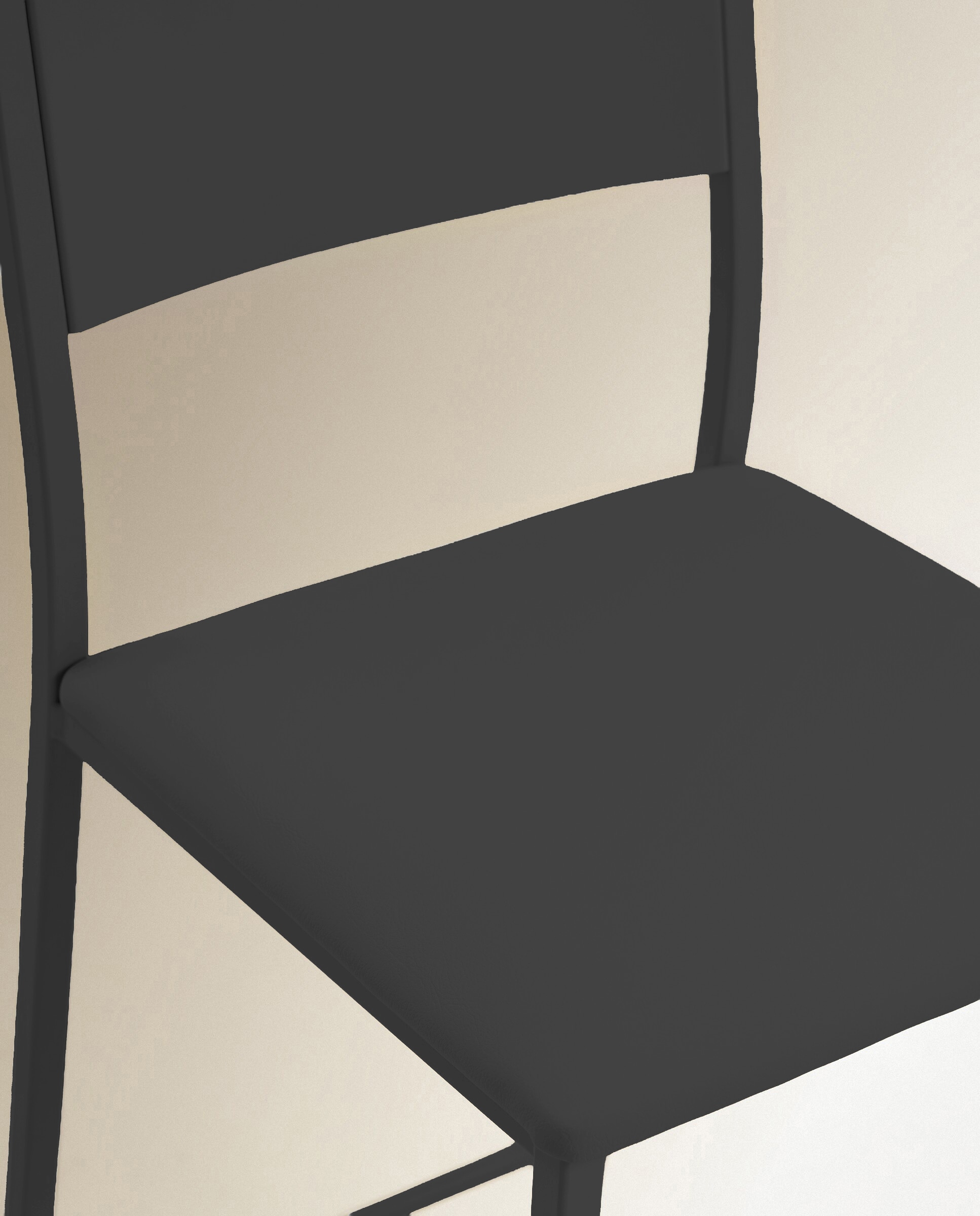 Taburete Metalico Vania - Negro Negro-6