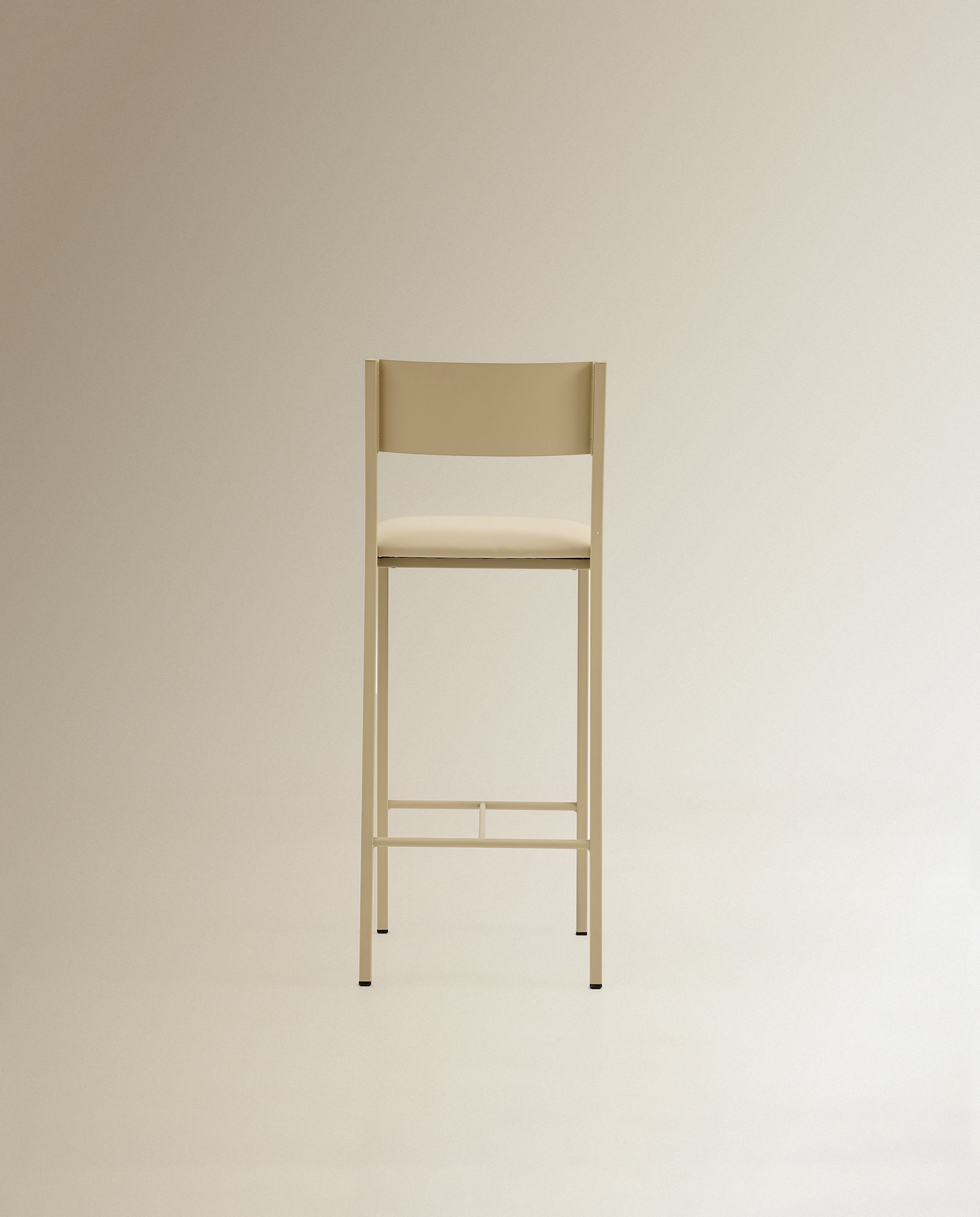 Imagen 5 de Taburete Metalico Vania - Crema Crema