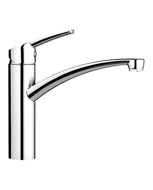 Imagen 0 de Monomando de caño alto Modern Blanco Cromo