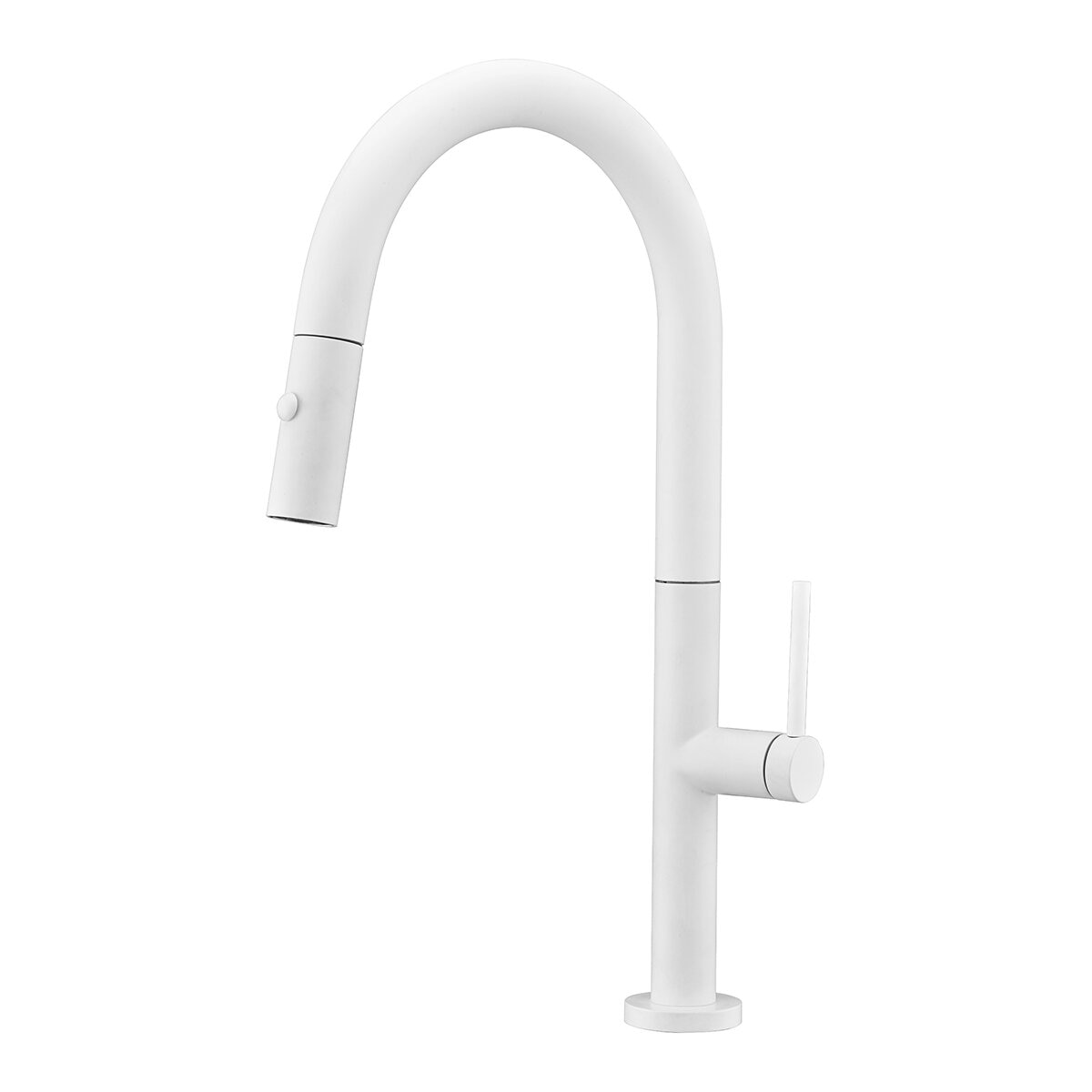 Grifo de cocina monomando Samoa Imex - Blanco mate Blanco mate-1