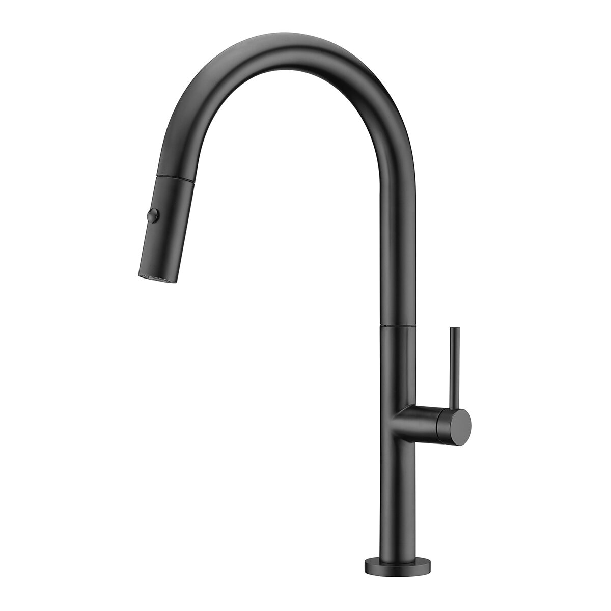 Grifo de cocina monomando Samoa Imex - Negro mate Negro mate-1
