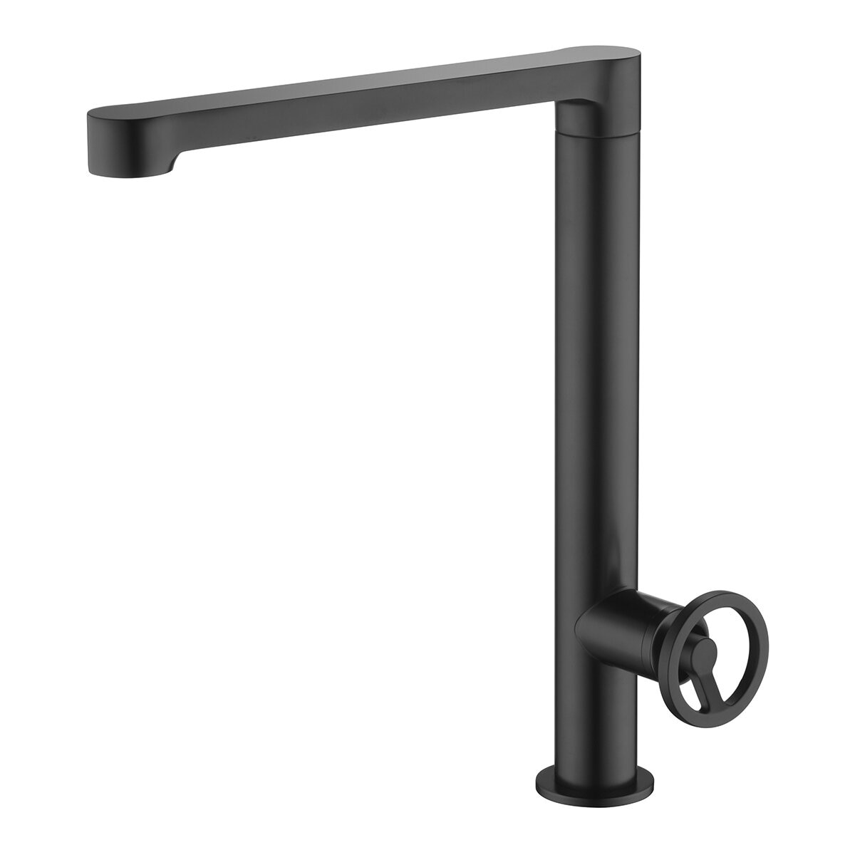 Imagen 0 de Grifo de cocina monomando Olimpo Imex Negro / Oro Rosa