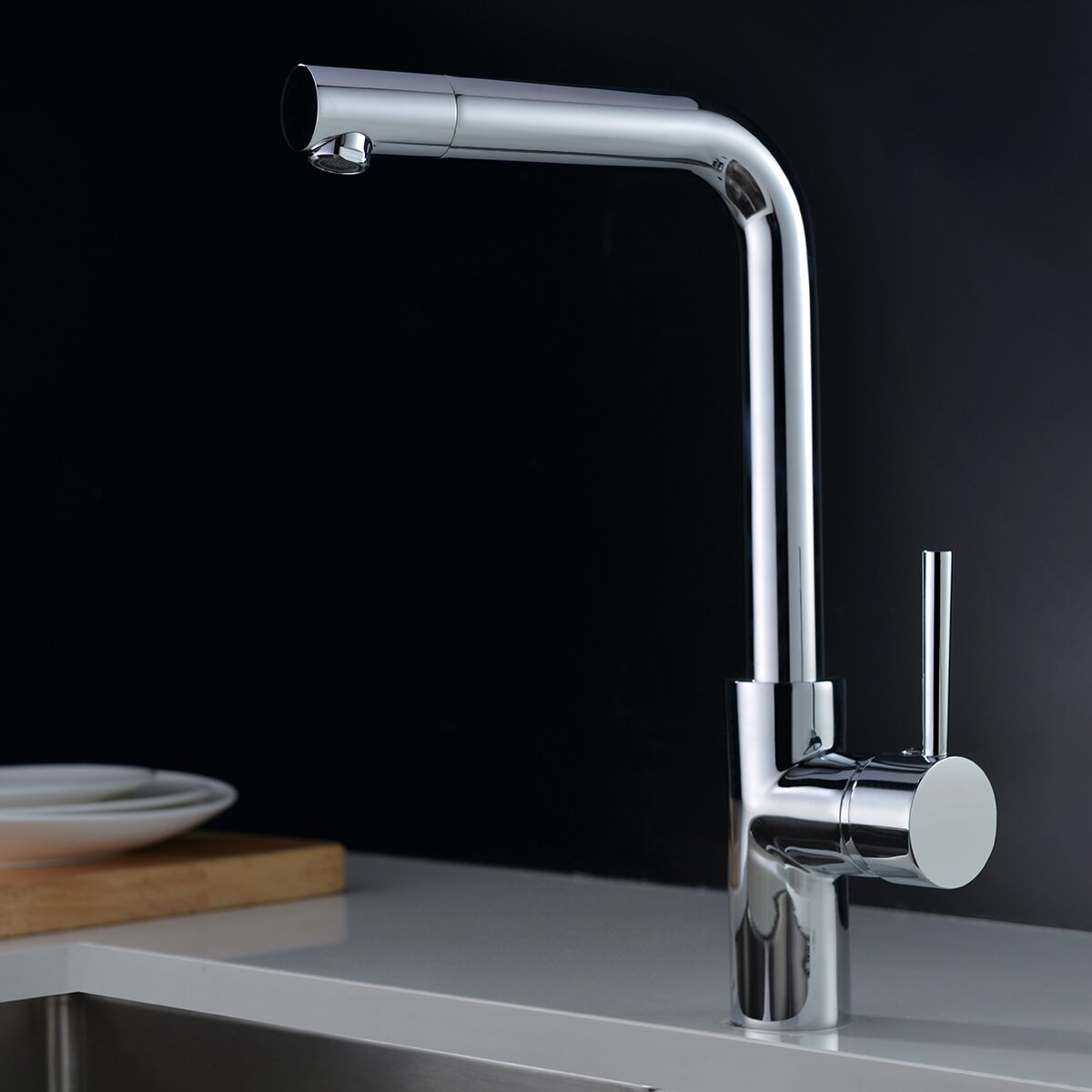Grifo de cocina monomando Venecia Imex - Cromo Cromo-3