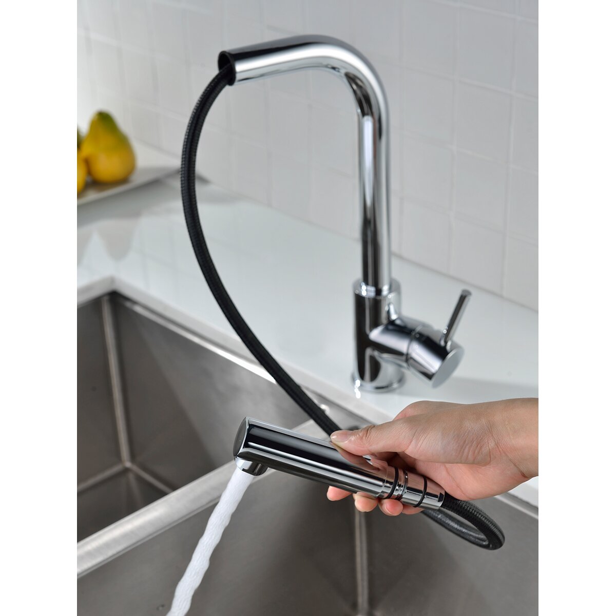Grifo de cocina monomando Malta Imex - Cromo Cromo-2