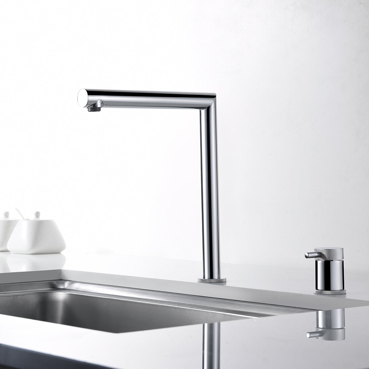Grifo de cocina monomando plegable ítaca Imex - Cromo Cromo-3
