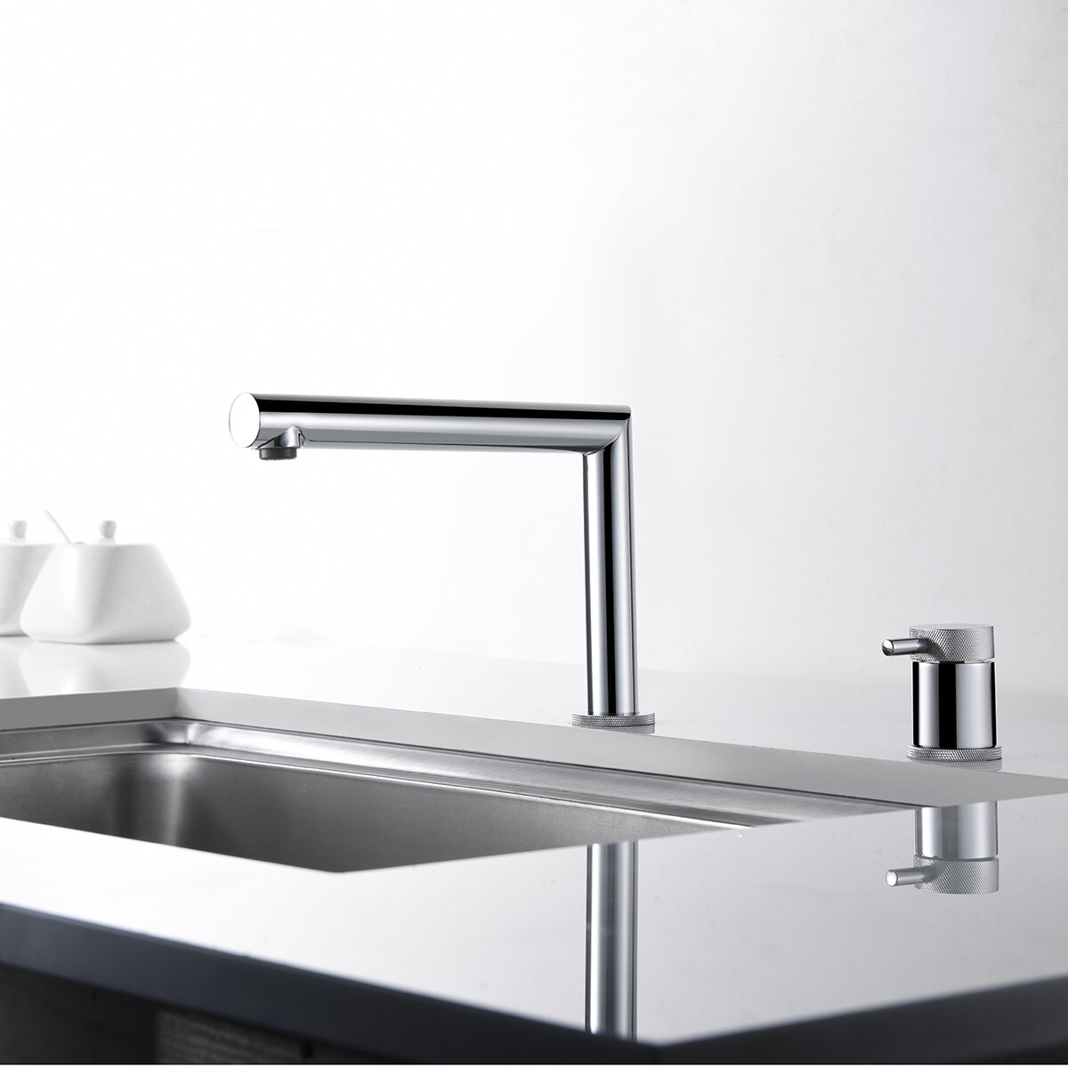 Grifo de cocina monomando plegable ítaca Imex - Cromo Cromo-4