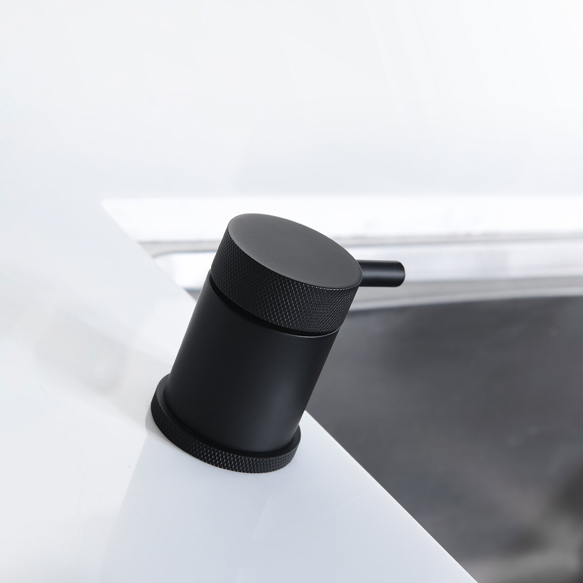 Grifo de cocina monomando plegable ítaca Imex - Negro mate Negro mate-2