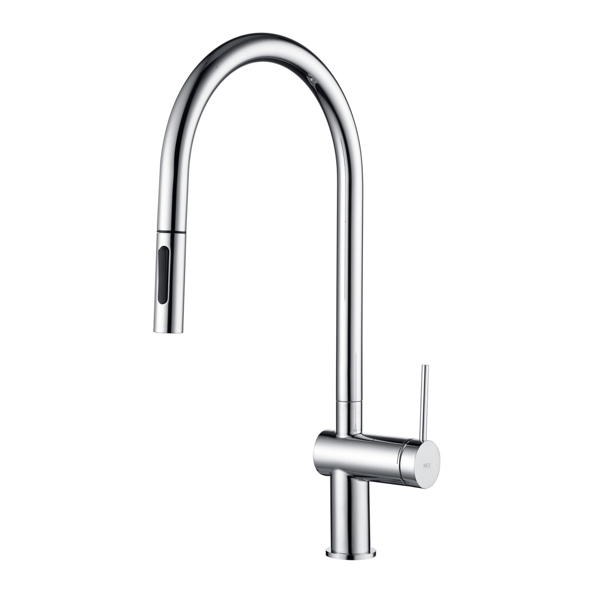 Imagen 0 de Grifo de cocina monomando con caño extraíble Berna Imex Oro cepillado