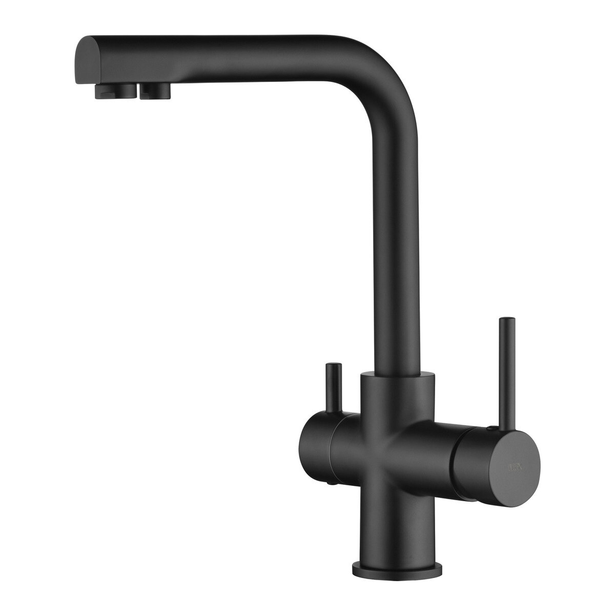 Imagen 0 de Grifo de cocina monomando con sistema ósmosis Marsella Imex Negro mate