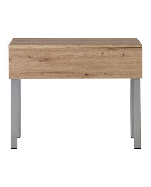 Mesa extensible laminada Scotland - Aluminio / Roble artesano Aluminio / Roble artesano-5