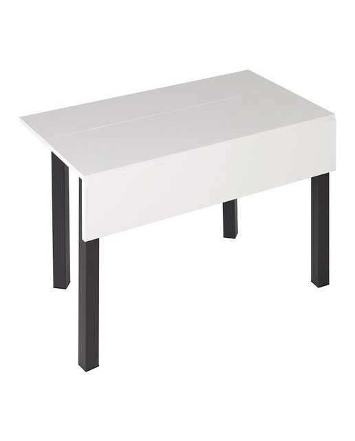 Mesa extensible laminada Scotland - Antracita / Blanco Antracita / Blanco-3