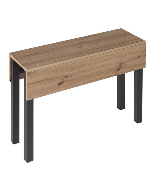 Mesa extensible laminada Scotland - Roble / Antracita Roble / Antracita-2