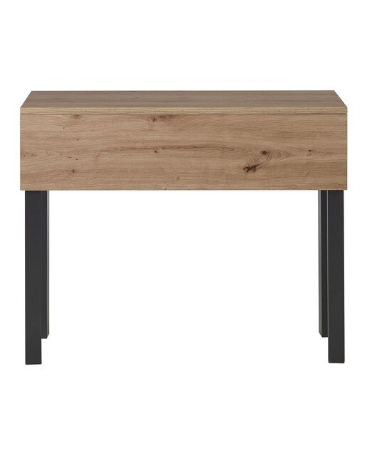Mesa extensible laminada Scotland - Roble / Antracita Roble / Antracita-5