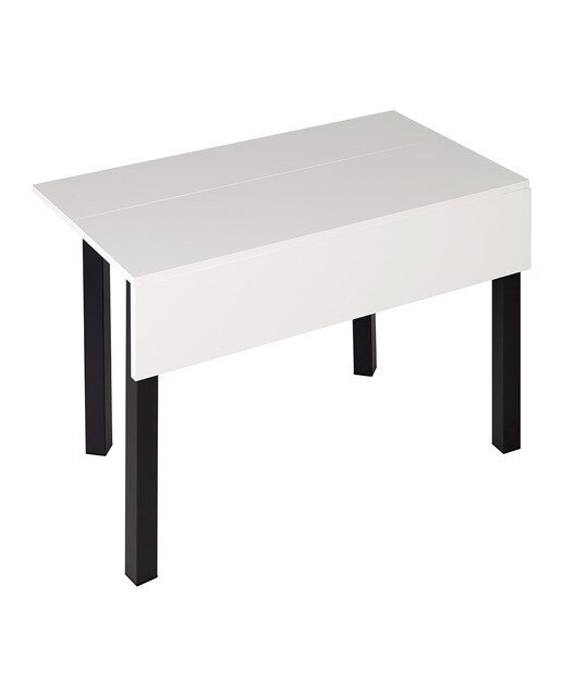 Mesa extensible laminada Scotland - Blanco / Negro Blanco / Negro-3