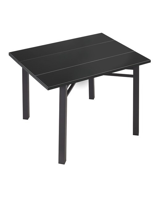 Mesa extensible de cristal Scotland - Antracita / Negro Antracita / Negro-2