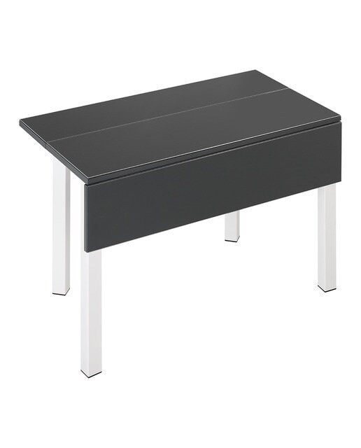 Mesa extensible de cristal Scotland - Blanco / Antracita Blanco / Antracita-3