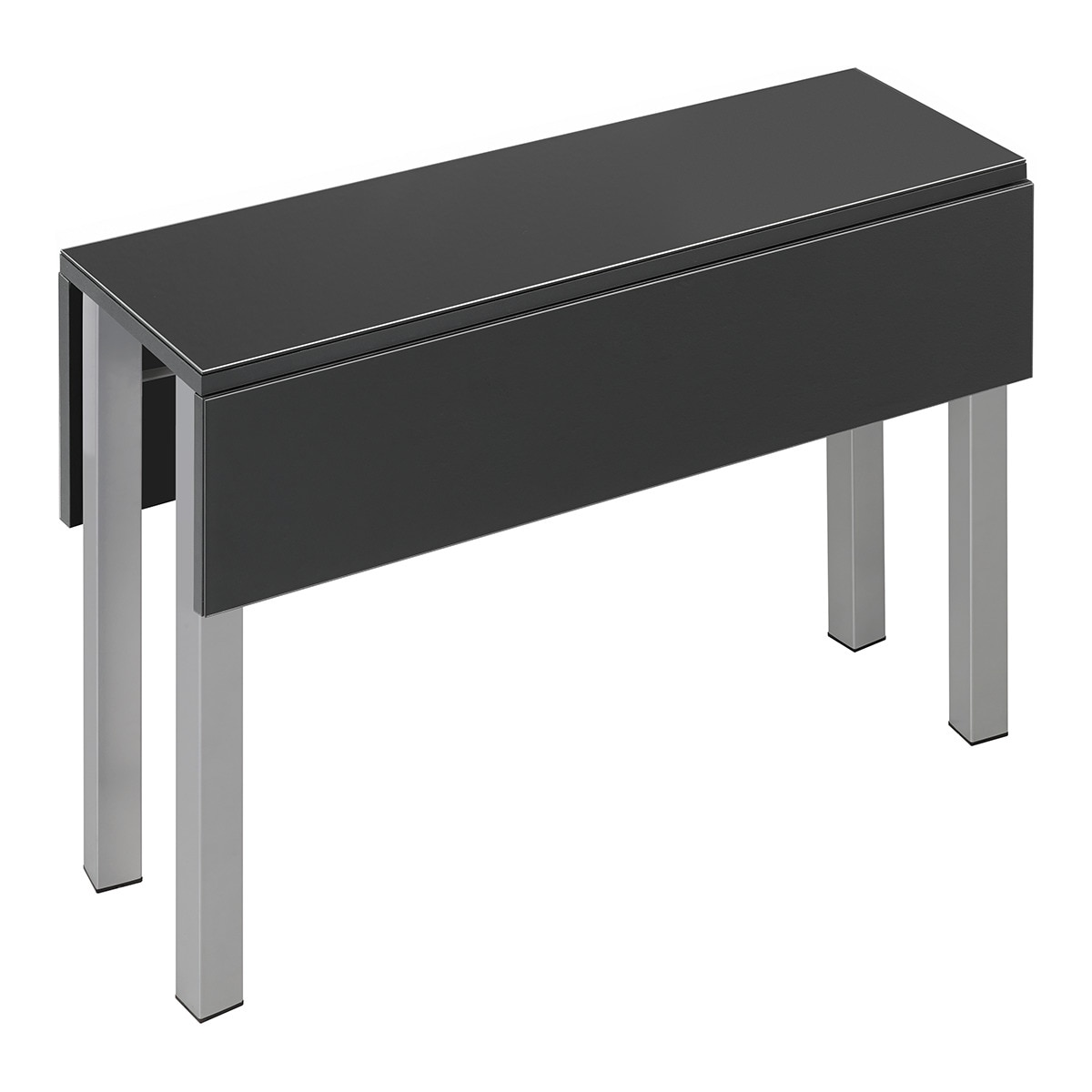 Mesa extensible de cristal Scotland - Aluminio / Antracita Aluminio / Antracita-1
