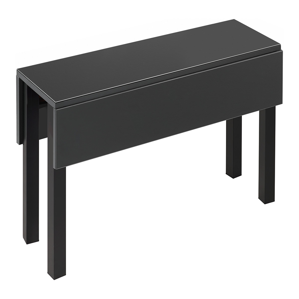 Mesa extensible de cristal Scotland - Negro / Antracita Negro / Antracita-1