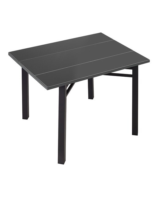 Mesa extensible de cristal Scotland - Negro / Antracita Negro / Antracita-2