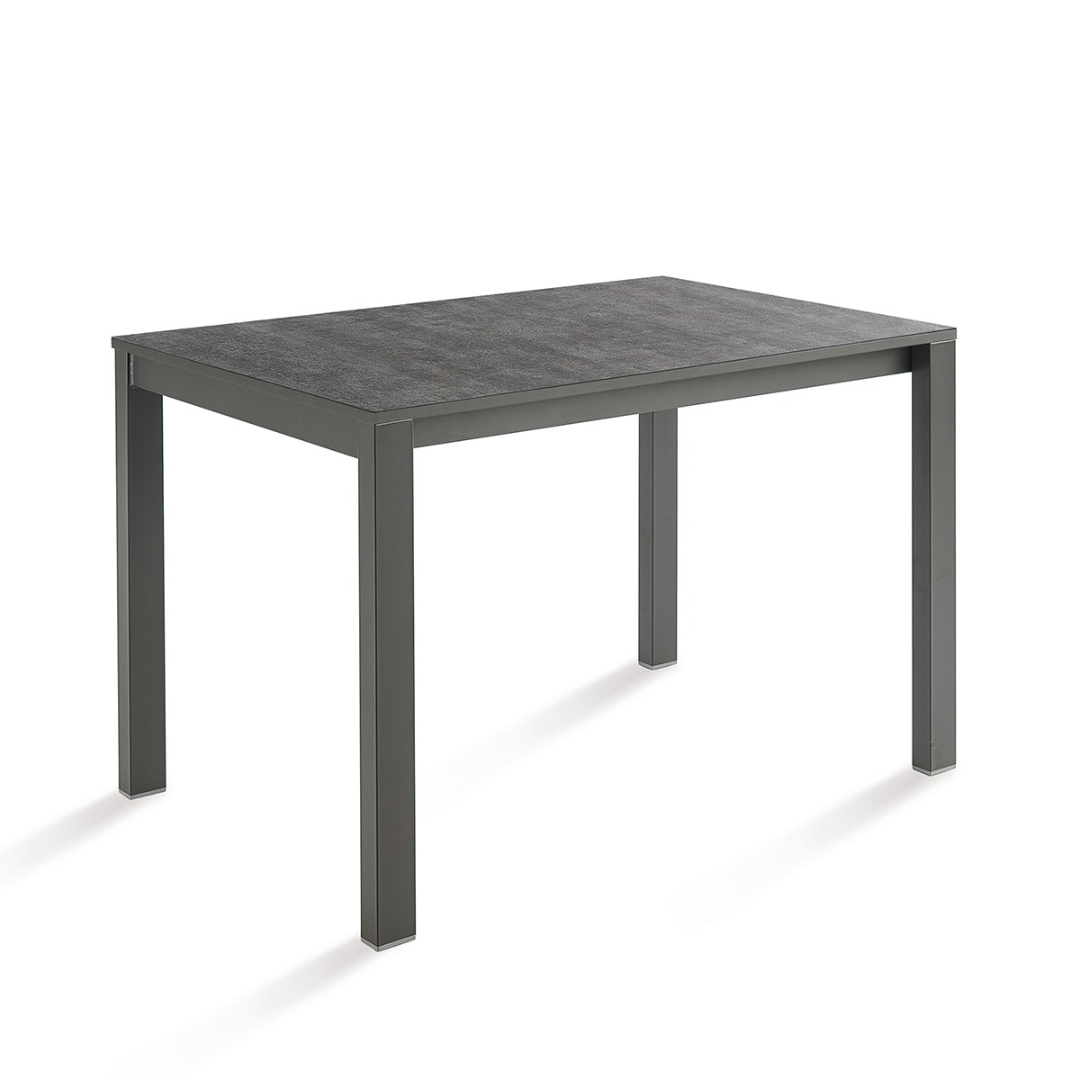Mesa extensible con superficie compacta Ada - Grafito / Compacto rapsodia 70 x 110 cm Grafito / Compacto rapsodia-1